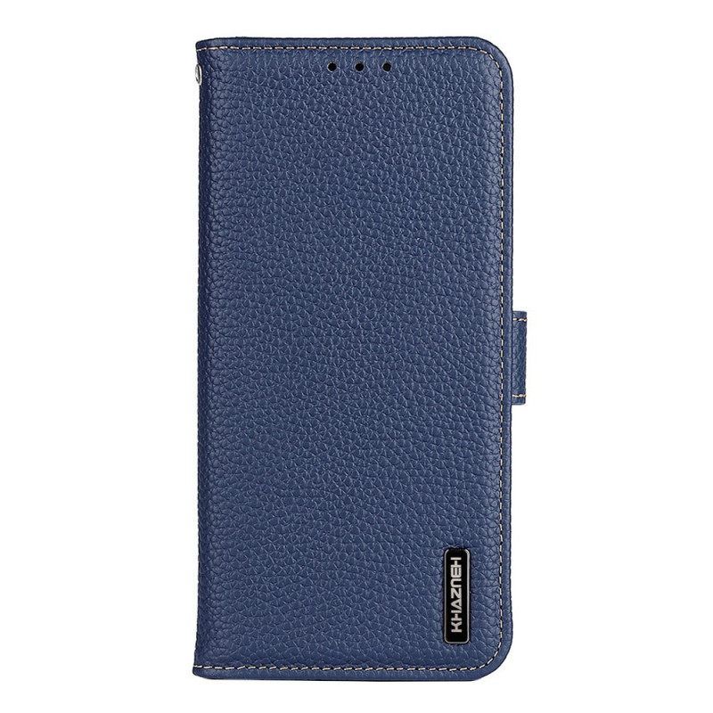 Κάλυμμα Sony Xperia 10 IV Khazneh Lychee Leather